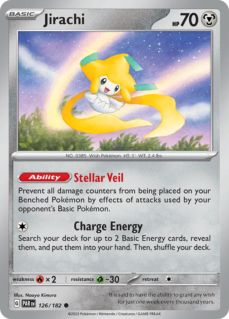 Jirachi (PAR 126) – Paradox Rift – Normal