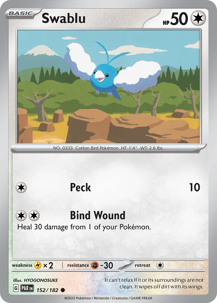 Swablu (PAR 152) – Paradox Rift – Normal