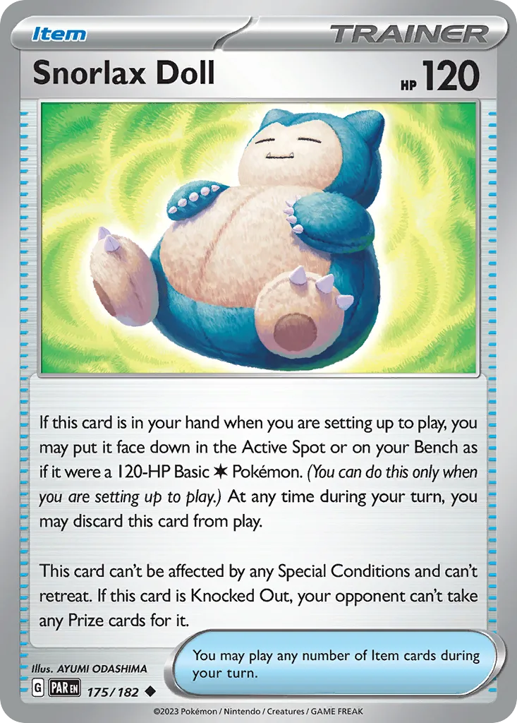 Snorlax Doll (PAR 175) – Paradox Rift – Normal