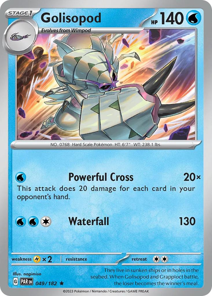 Golisopod - HOLO (PAR 049) – Paradox Rift – Normal