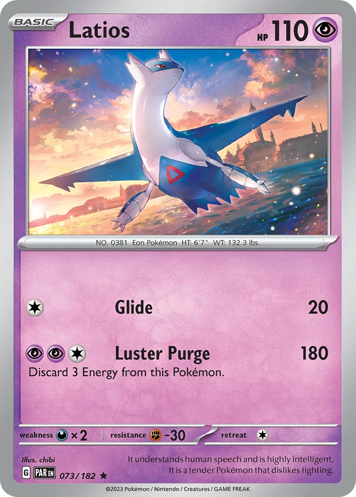 Latios - HOLO (PAR 073) – Paradox Rift – Normal