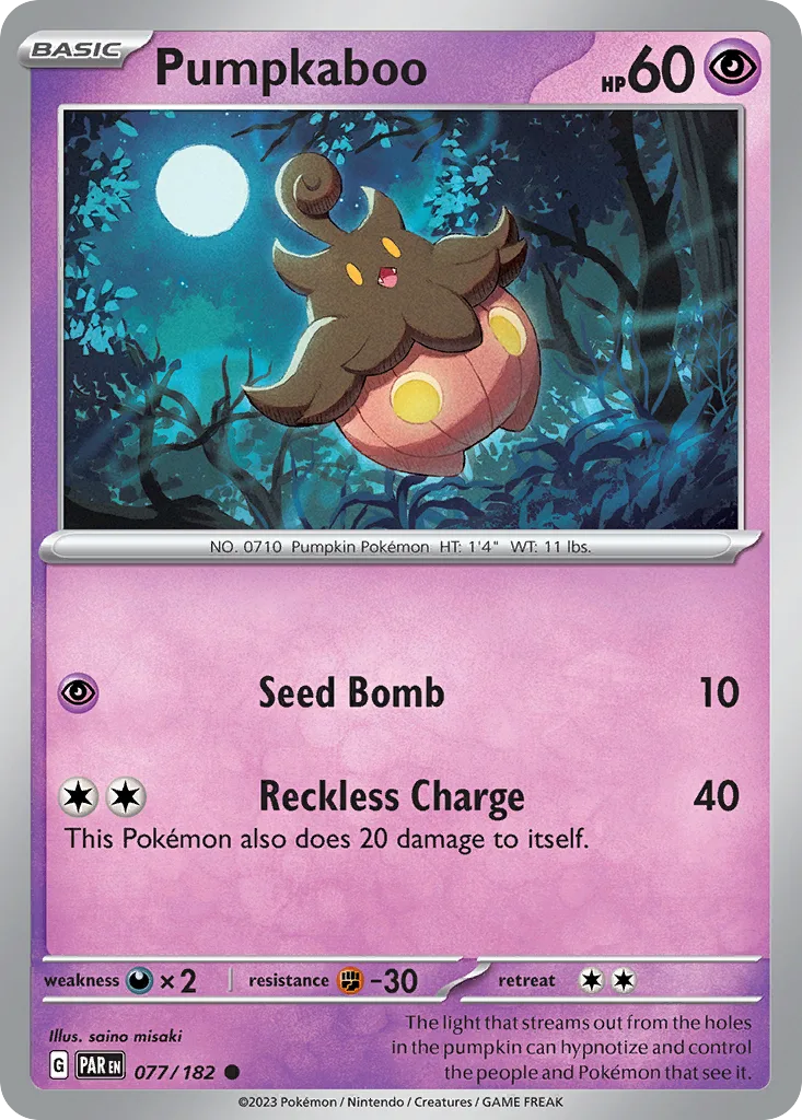 Pumpkaboo (PAR 077) – Paradox Rift – Normal