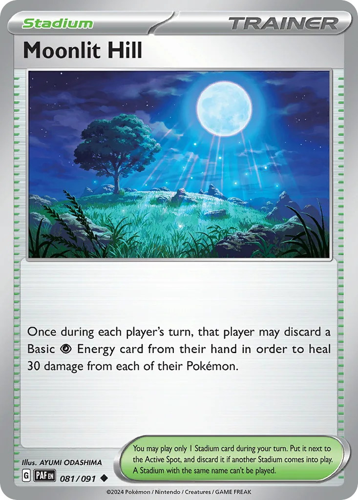 Moonlit Hill (PAF 081) – Paldean Fates – Normal