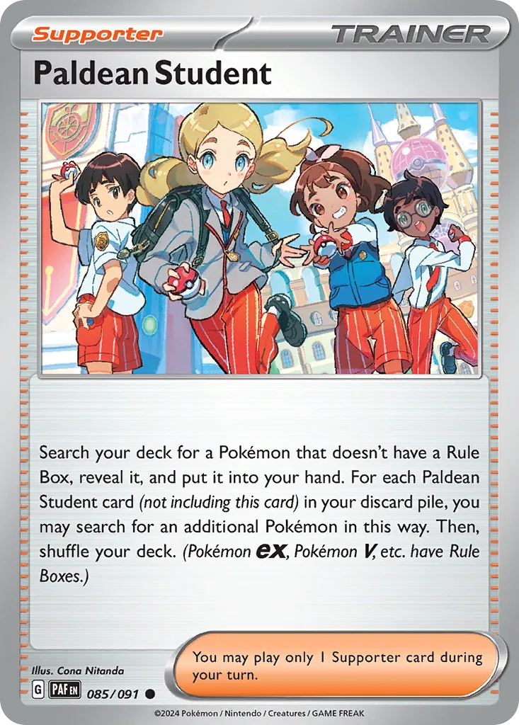 Paldean Student (PAF 085) – Paldean Fates – Normal
