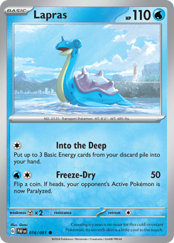 Lapras • Paldean Fates • Normal