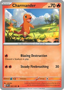 Charmander • Paldean Fates • Normal
