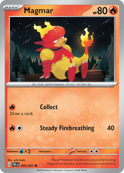Magmar • Paldean Fates • Normal