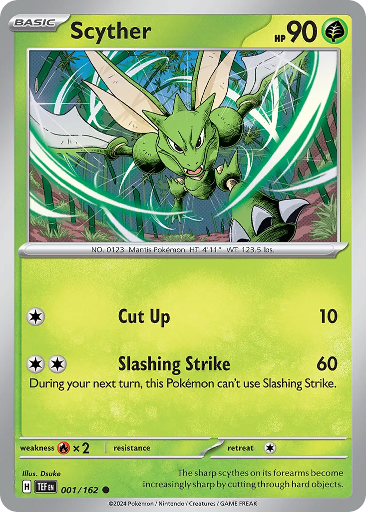 Scyther (TEF 001) – Temporal Forces – Normal
