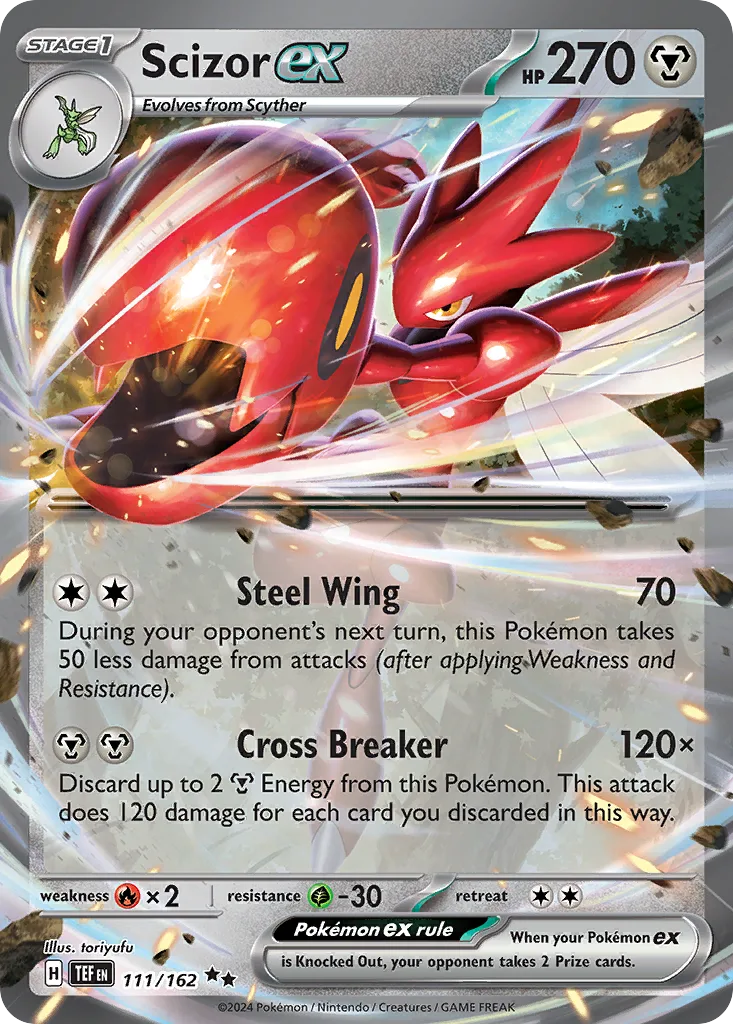 Scizor ex (TEF 111) – Temporal Forces – Normal
