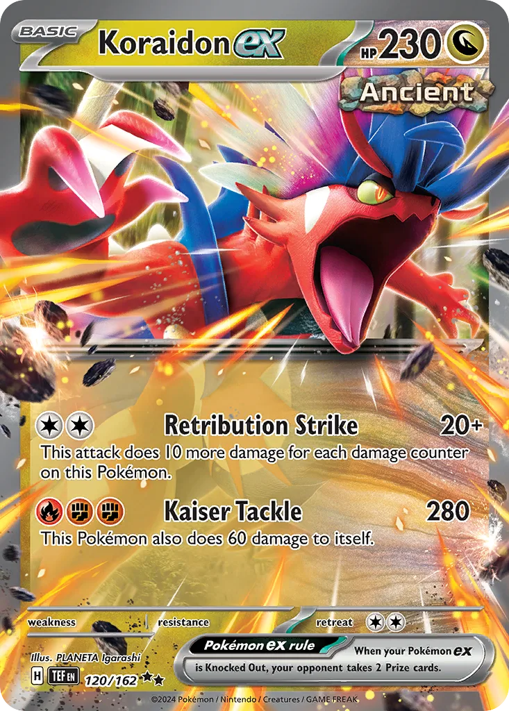 Koraidon ex (TEF 120) – Temporal Forces – Normal