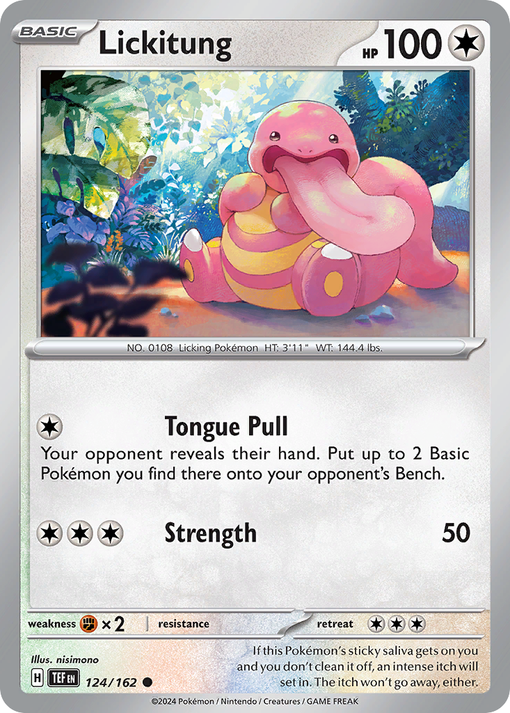 Lickitung (TEF 124) – Temporal Forces – Normal