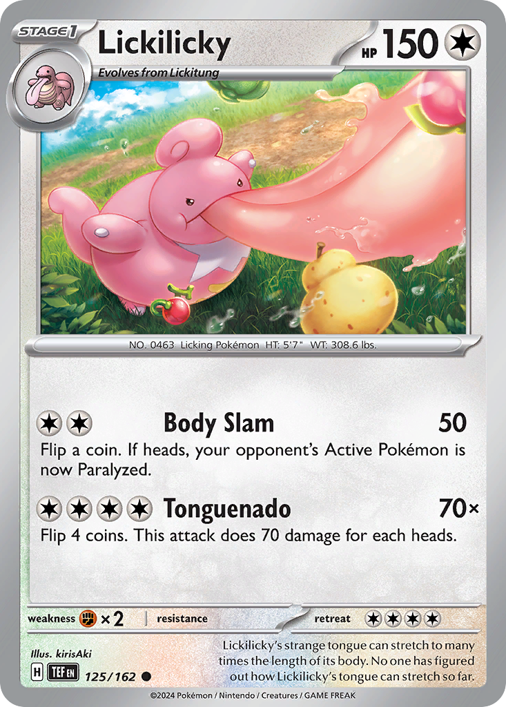 Lickilicky (TEF 125) – Temporal Forces – Normal