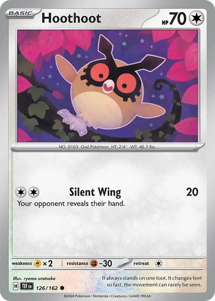 Hoothoot (TEF 126) – Temporal Forces – Normal