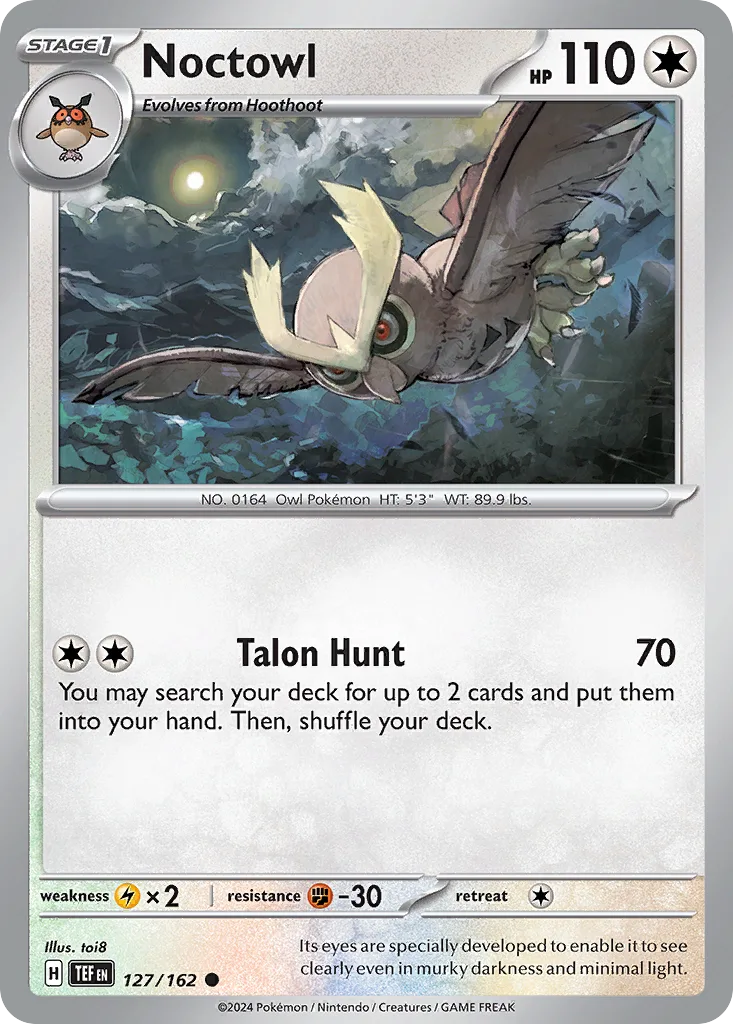 Noctowl (TEF 127) – Temporal Forces – Normal