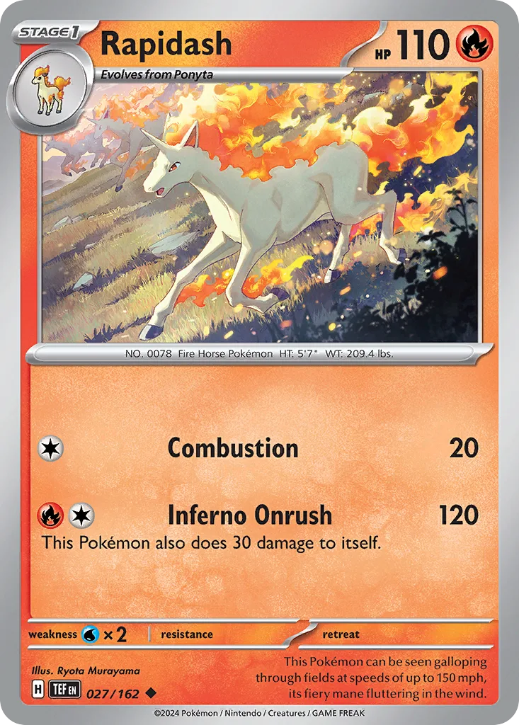 Rapidash (TEF 027) – Temporal Forces – Normal