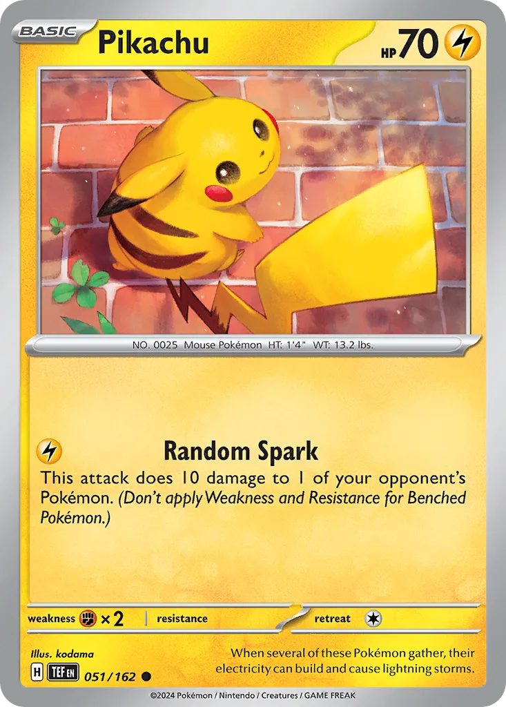 Pikachu (TEF 051) – Temporal Forces – Normal