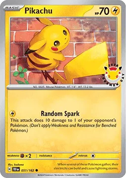 Pikachu TEF 051 #51 – Temporal Forces