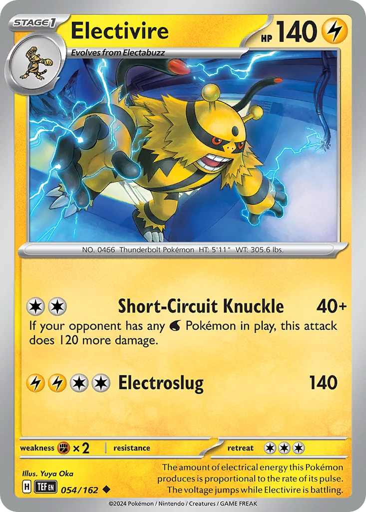 Electivire (TEF 054) – Temporal Forces – Normal
