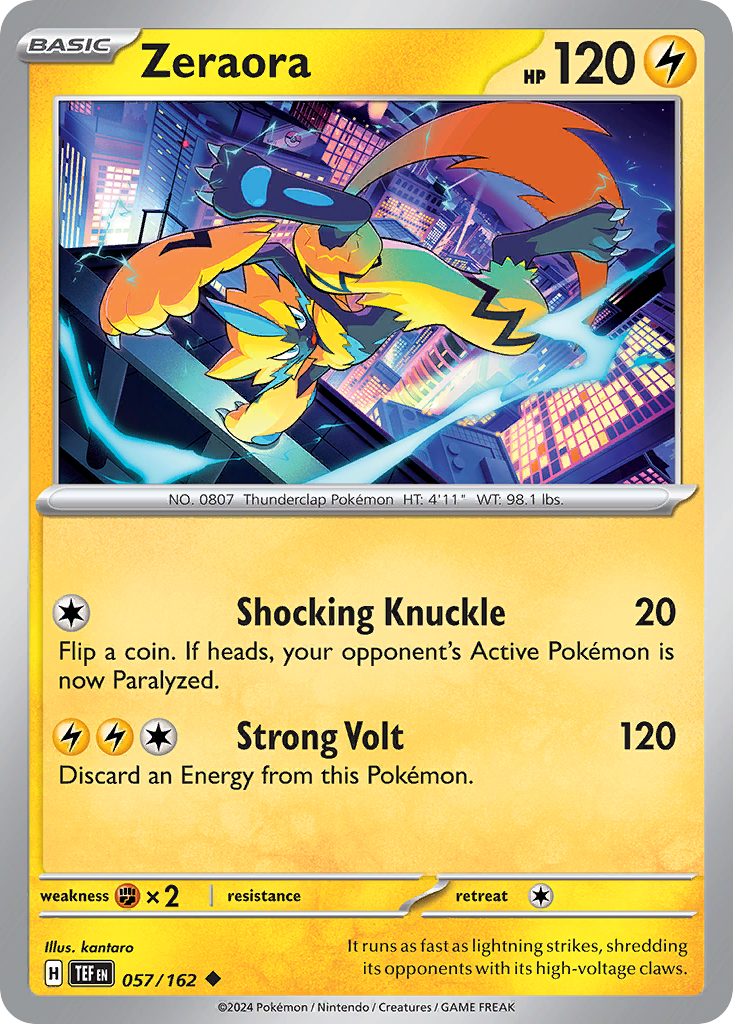 Zeraora (TEF 057) – Temporal Forces – Normal