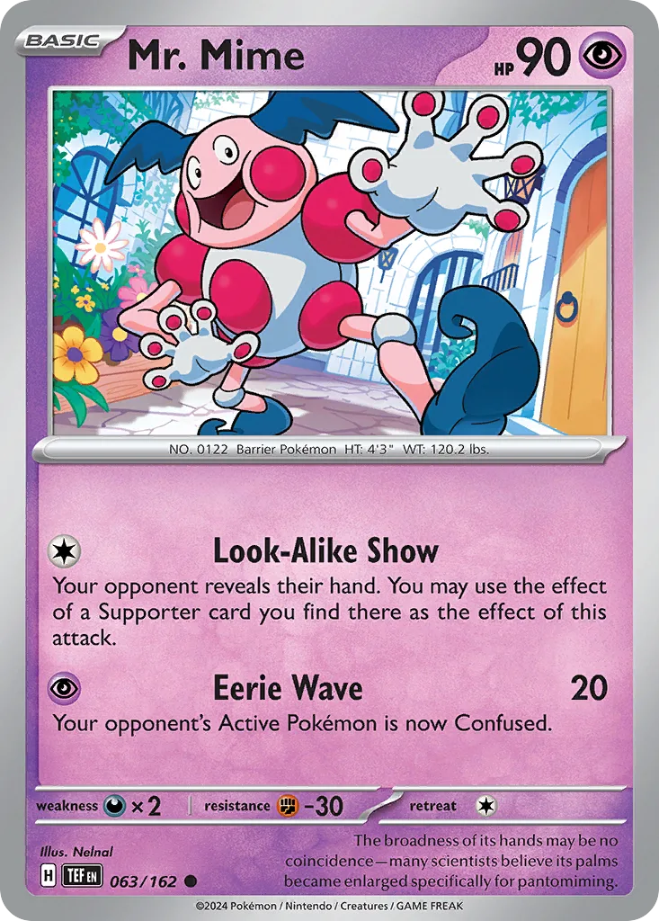 Mr. Mime (TEF 063) – Temporal Forces – Normal