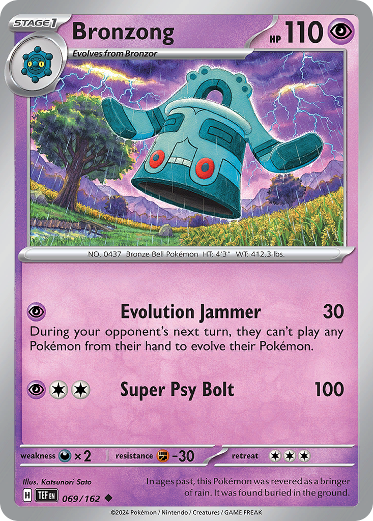 Bronzong (TEF 069) – Temporal Forces – Normal