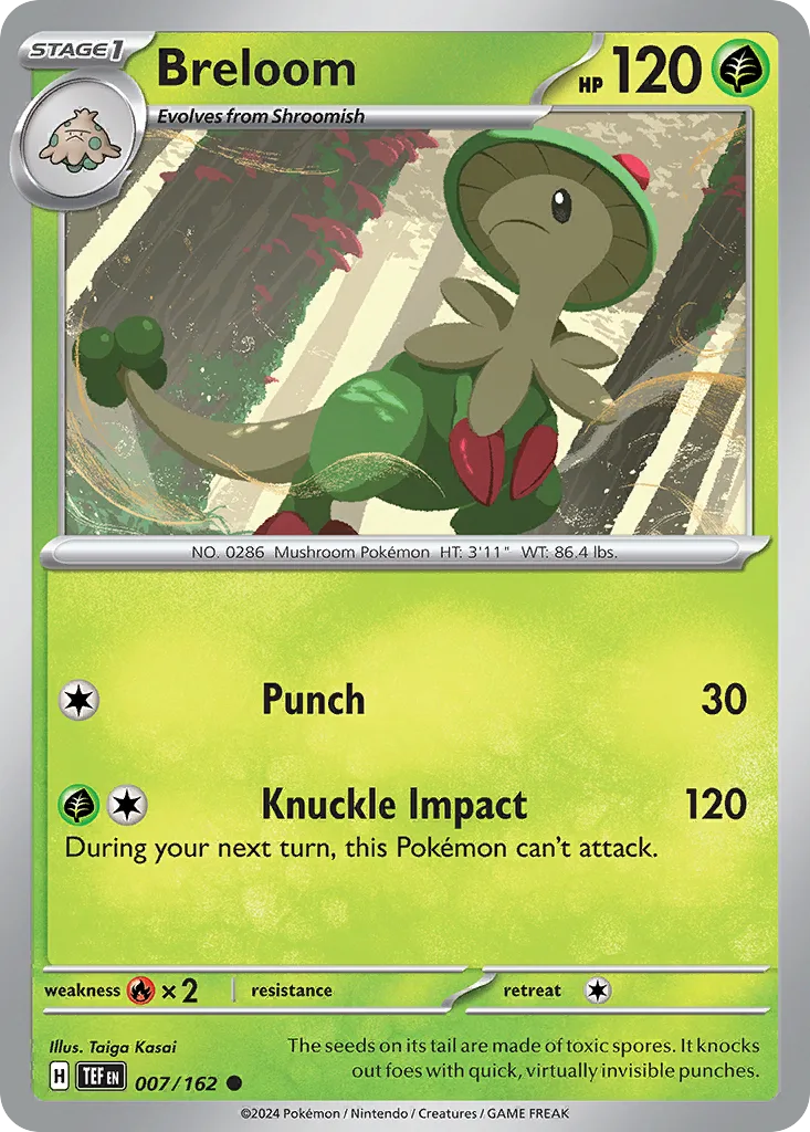 Breloom (TEF 007) – Temporal Forces – Normal