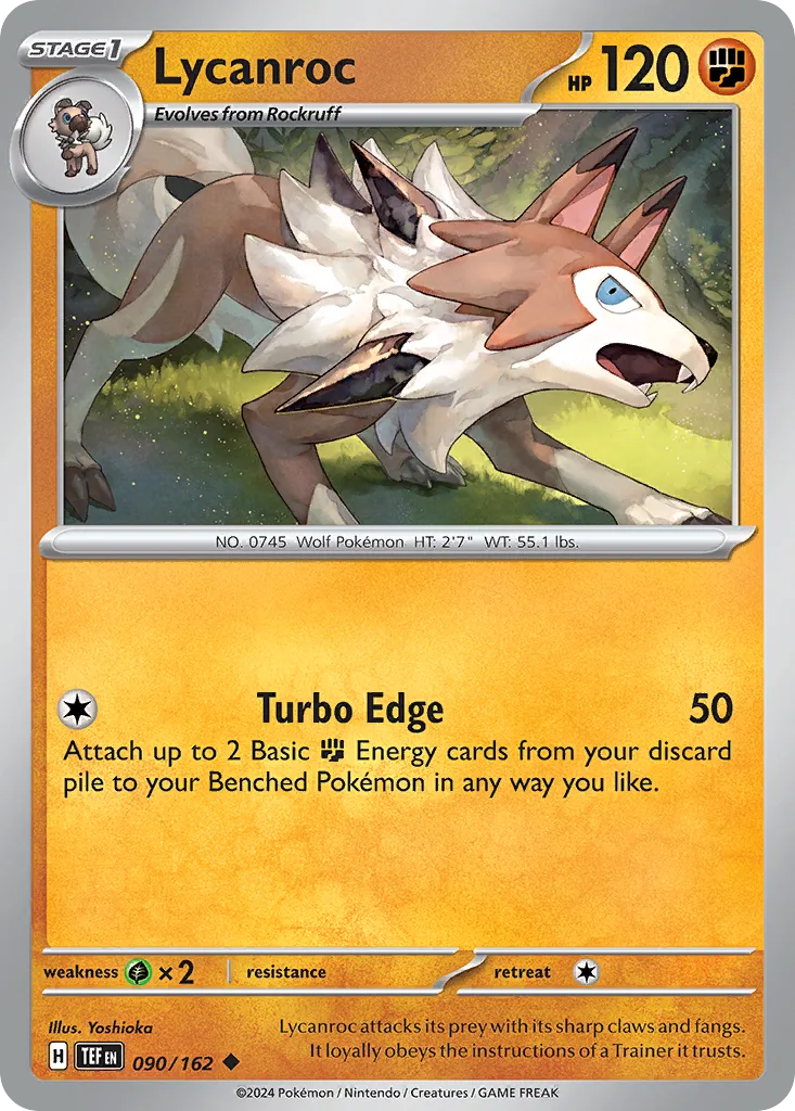 Lycanroc (TEF 090) – Temporal Forces – Normal