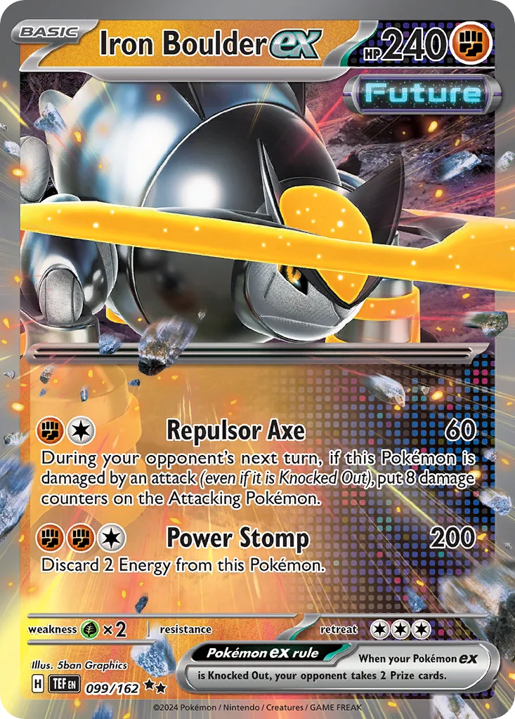 Iron Boulder ex (TEF 099) – Temporal Forces – Normal