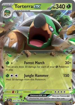 Torterra ex – Temporal Forces – Normal