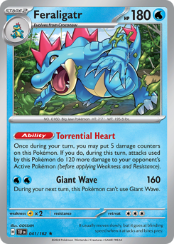 Feraligatr - HOLO TEF 041 #41 – Temporal Forces