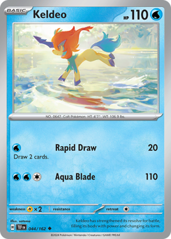 Keldeo – Temporal Forces – Reverse Holo