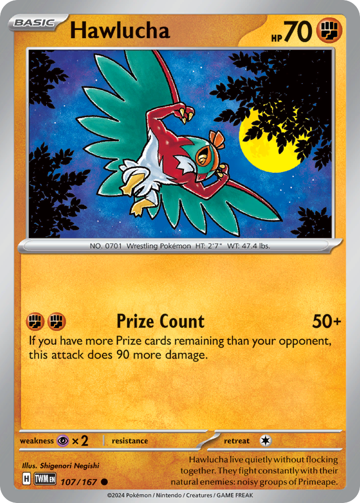 Hawlucha (TWM 107) – Twilight Masquerade – Normal