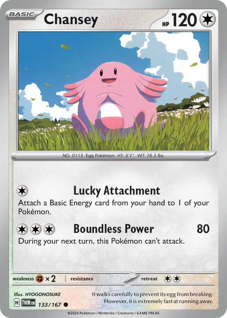 Chansey (TWM 133) – Twilight Masquerade – Normal