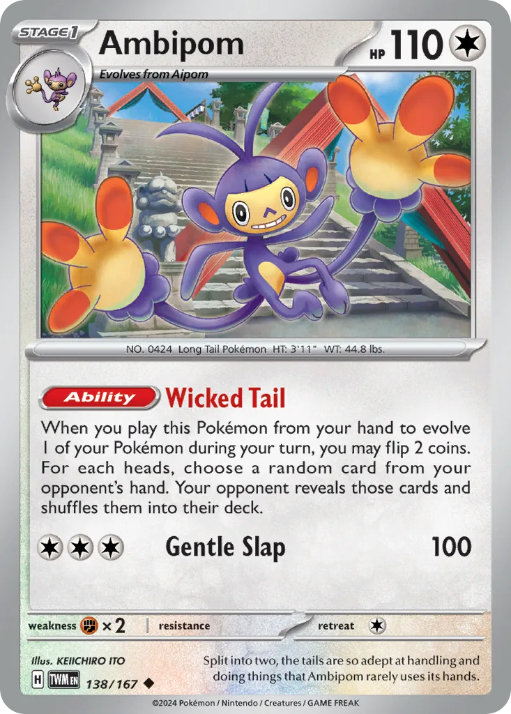 Ambipom (TWM 138) – Twilight Masquerade – Normal