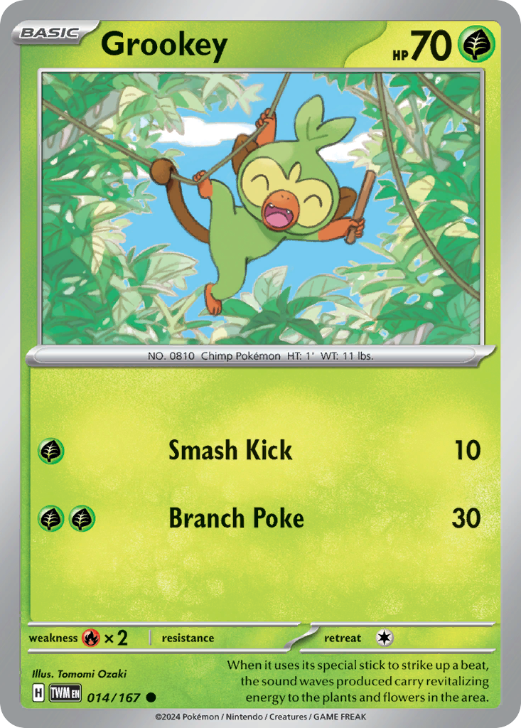 Grookey (TWM 014) – Twilight Masquerade – Normal