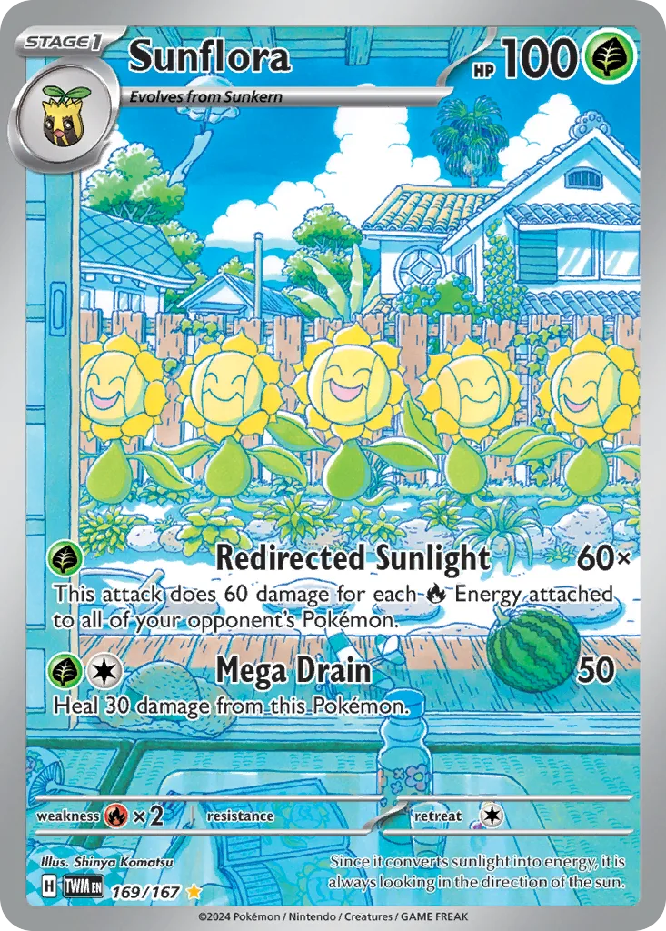 Sunflora (TWM 169) – Twilight Masquerade – Normal