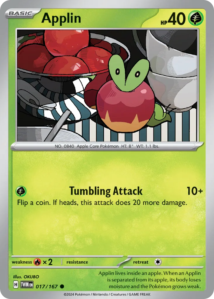 Applin (TWM 017) – Twilight Masquerade – Normal