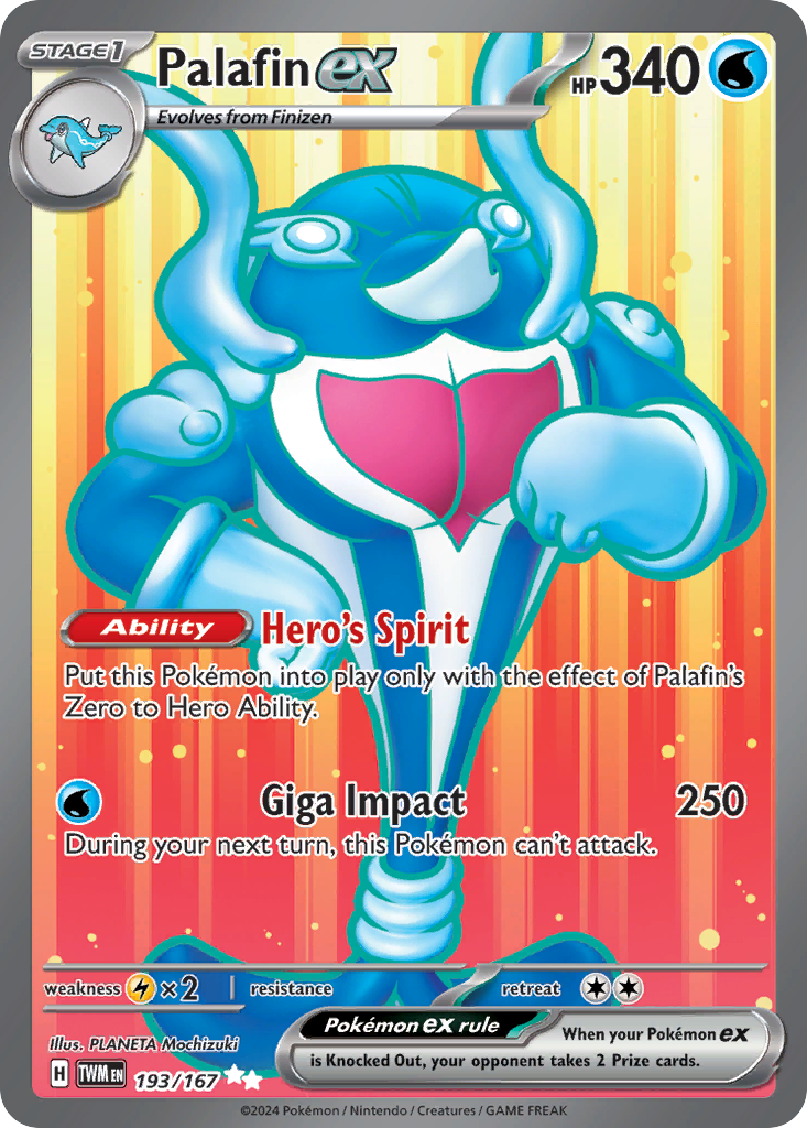 Palafin ex (TWM 193) – Twilight Masquerade – Normal