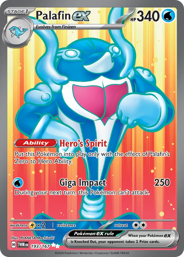 Palafin ex (TWM 193) – Twilight Masquerade – Normal