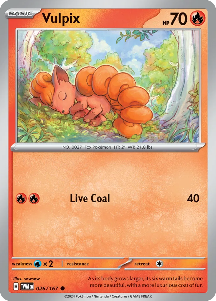 Vulpix (TWM 026) – Twilight Masquerade – Normal