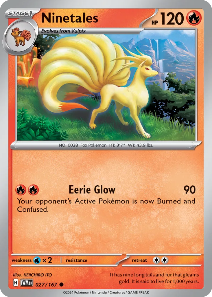 Ninetales (TWM 027) – Twilight Masquerade – Normal