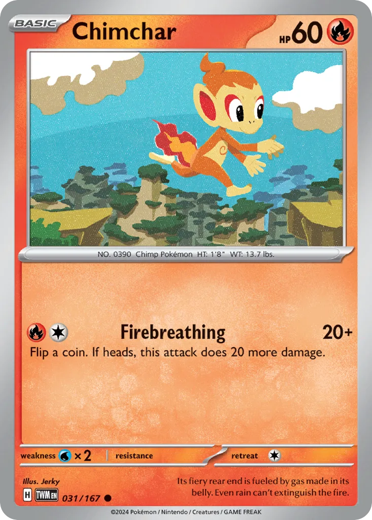Chimchar (TWM 031) – Twilight Masquerade – Normal