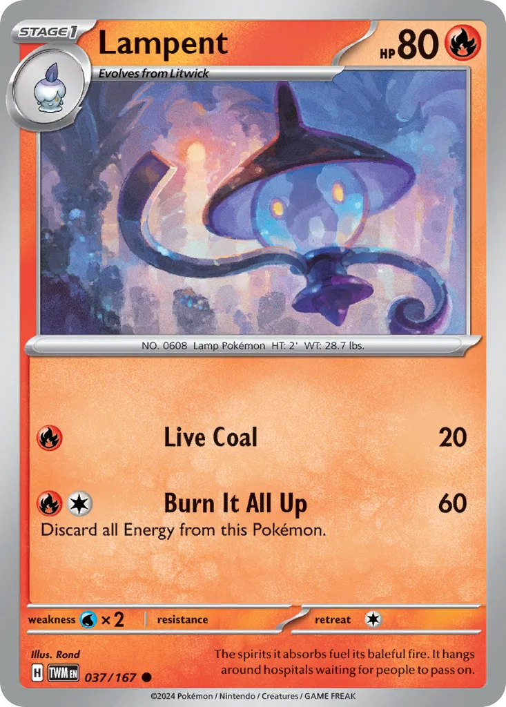 Lampent (TWM 037) – Twilight Masquerade – Normal