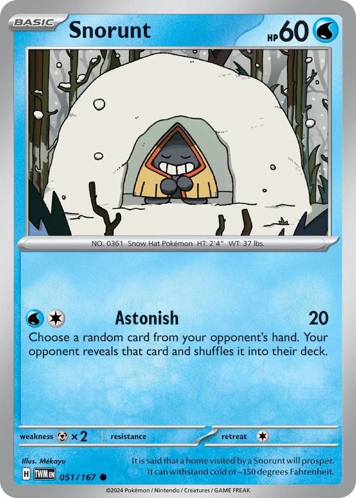 Snorunt (TWM 051) – Twilight Masquerade – Normal