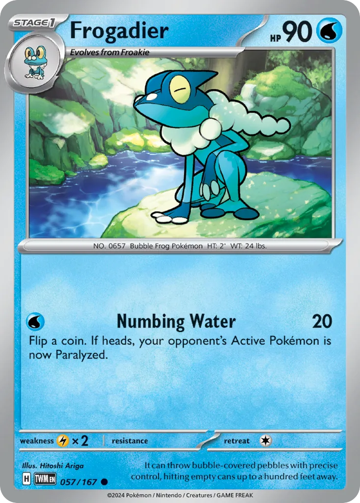 Frogadier (TWM 057) – Twilight Masquerade – Normal