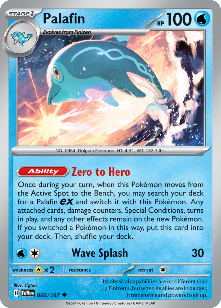 Palafin (TWM 060) – Twilight Masquerade – Normal