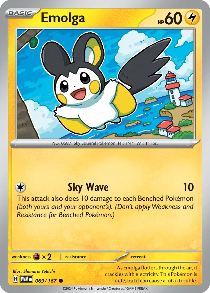 Emolga (TWM 069) – Twilight Masquerade – Normal