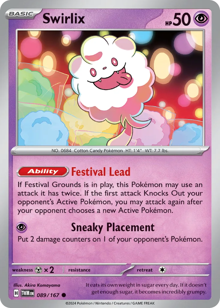 Swirlix (TWM 089) – Twilight Masquerade – Normal