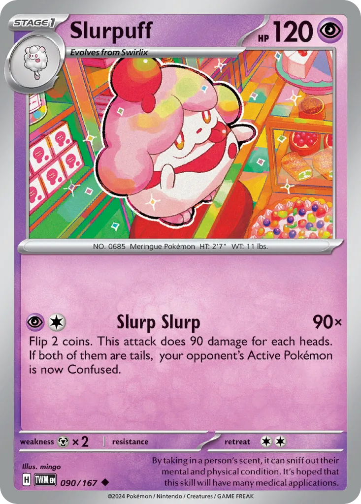 Slurpuff (TWM 090) – Twilight Masquerade – Normal