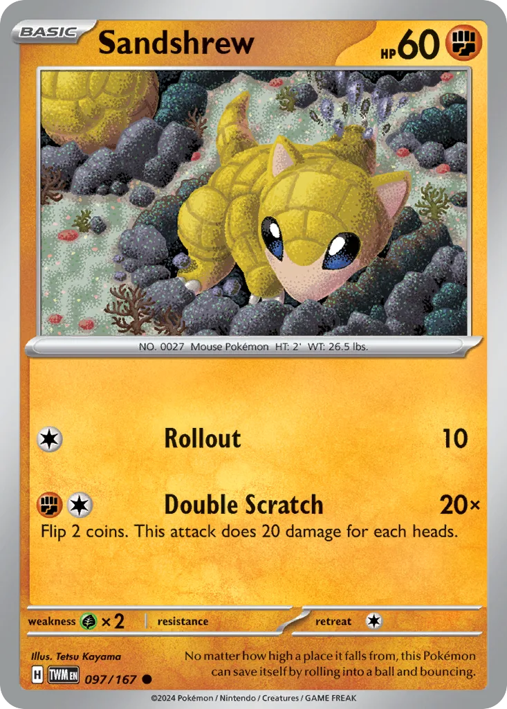 Sandshrew (TWM 097) – Twilight Masquerade – Normal